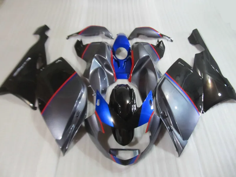 

Custom Motorcycle Fairing kit for K1200S 05 06 07 08 K1200 S 2005 2006 2007 2008 ABS Grey black Fairings set+Gifts BA03