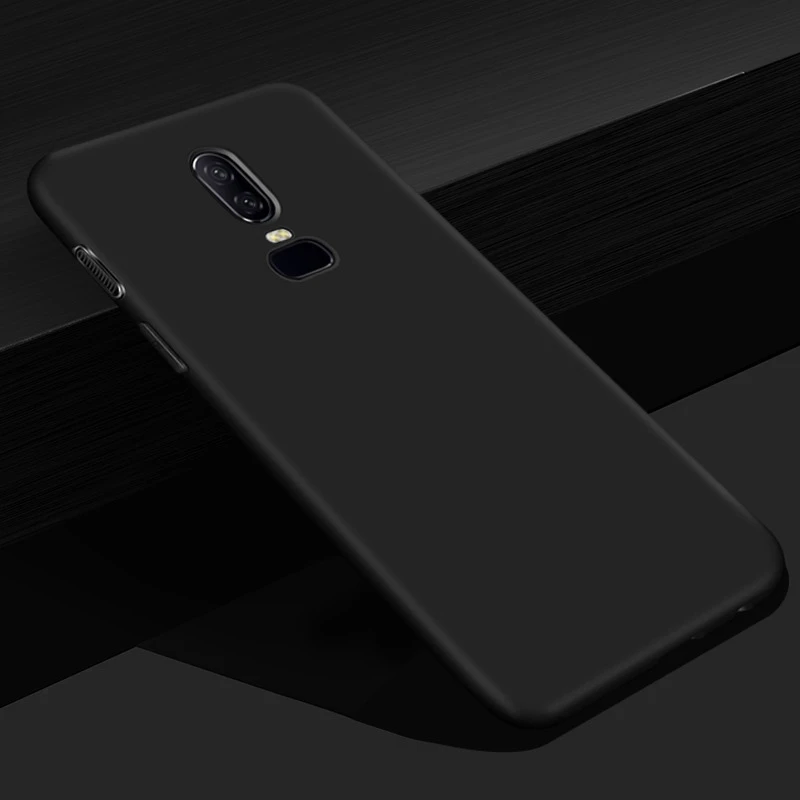 Силиконовый ударопрочный чехол для телефона OnePlus 6 однотонный из ТПУ 5 5T T чехлы
