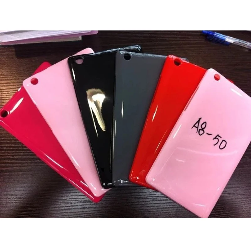 Enzi Color Candy Soft TPU Silicon Rubber Back Shell Cover Case For Lenovo Tab 2 A8-50 A8-50F A8-50LC A8 50 8&quotTablet | Компьютеры и