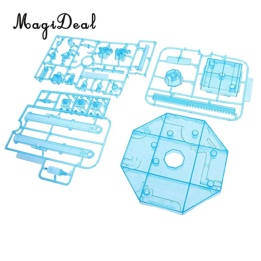 MagiDeal 1Pc Plastic Action Base Stand Display Support for 1/100 MG Gundam Action Figure Model Dolls 4Colors