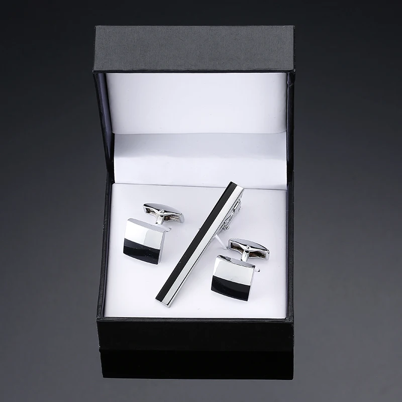 The Highend Brand Cufflinks Tie Clip Mens Suit Shirt Cufflinks Tie