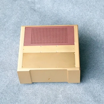 

A-008 CNC All Aluminum Cabinet Chassis Case Box for DIY Audio Power Amplifier 480mm*200mm*432mm