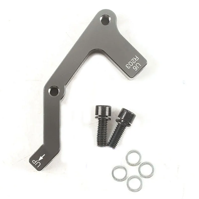 Aluminium Alloy  Bike Disc Brake Adaptor 8 Inch MTB Bike Disc Brake Rotor Mount For Rear Post Caliper to IS 203mm Adaptor New