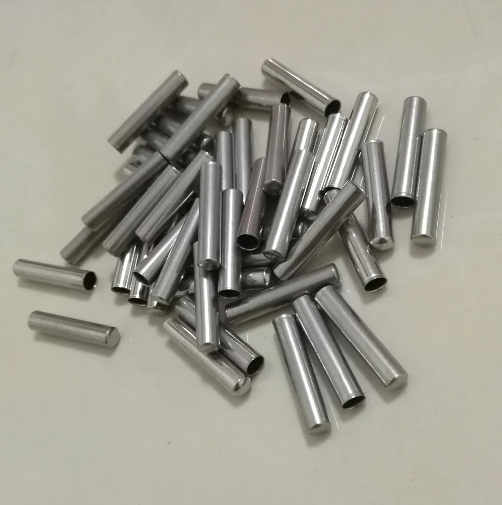 DIY Tool Parts 5mm*25mm One End Closed temperature sensor PT100 DS18B20 deep-drawing SS304 probe protection shell 50 pcs / lot |