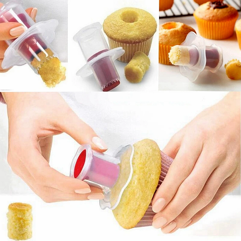 

Baking Pastry tools Cake Core remover pies cupcake Decoration tools bakeware kit home baking mould dessert Coring machine cutter