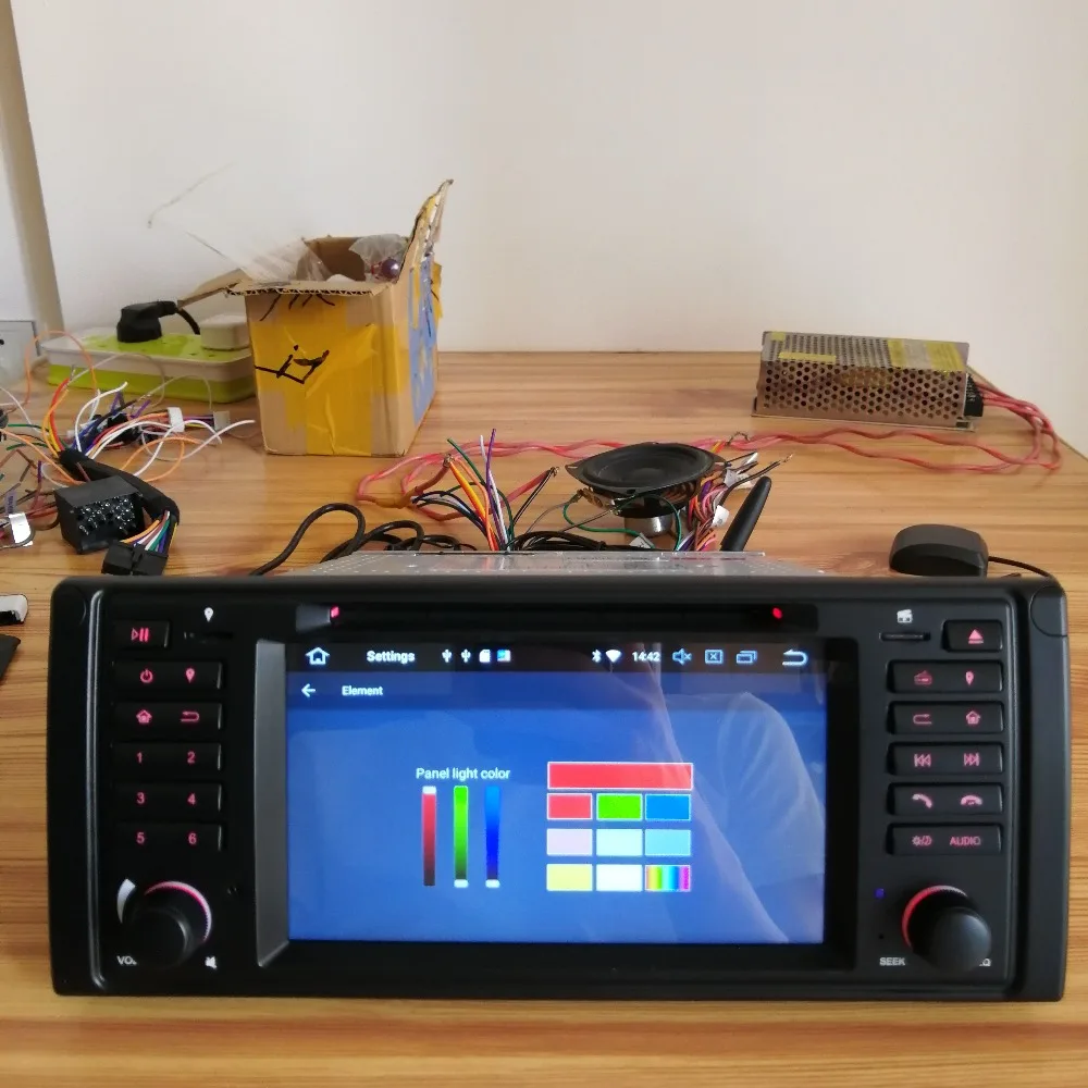 Sale Newest Android 8.0 Octa Core 4G RAM 64G ROM GPS Navigation 7 " Car DVD Player for BMW E39 5er/M5 96-03 with Radio/Bluetooth/RDS 50