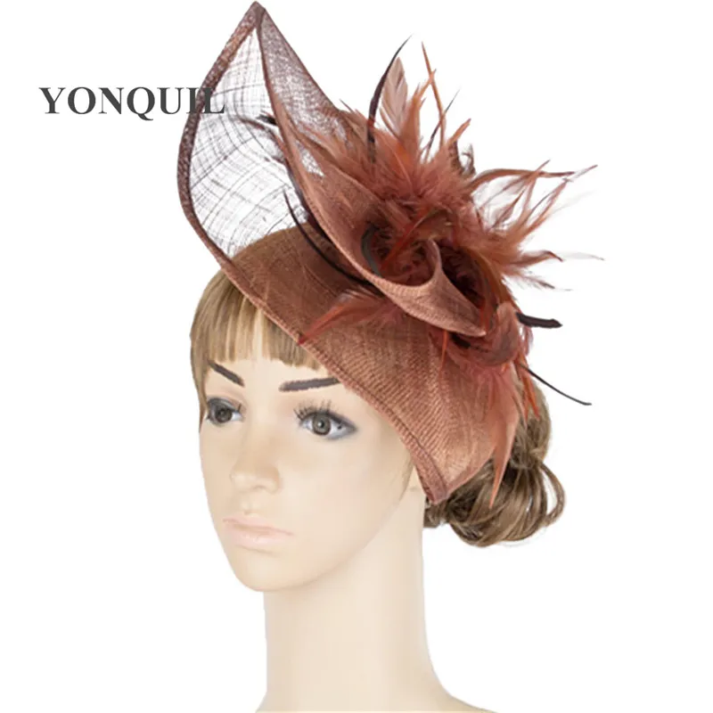 

Classic multiple color sinamay fascinator big headwear wedding sinamay millinery headwear party headpiece wedding hats TMYQ032