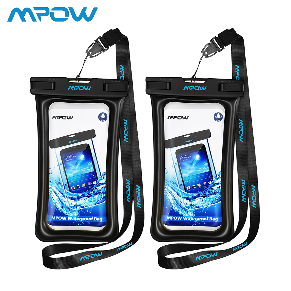 

2Pcs IPX8 Waterproof Bag Swim Case Underwater Take Photo Phone Case for iPhone Huawei Xiaomi Waterproof Phone Pouch Diving Bags