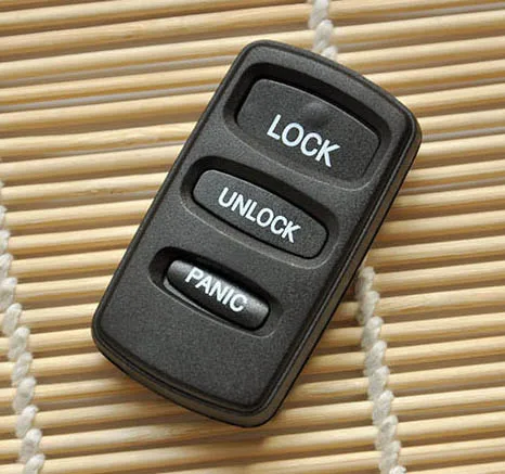 Replacement Car Key Blanks for Mitsubishi Pajero V73 Remote Key Shell 3 buttons + Button Key pad