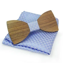 Mantieqingway, дизайн, мужской, карманный, квадратный галстук-бабочка, набор деревянных галстуков, галстуки-бабочки, Свадебный деловой костюм, деревянные галстуки-бабочки