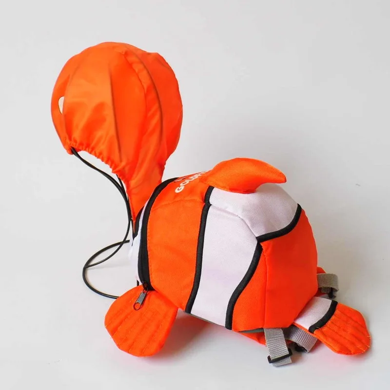 cute Kid Keeper Baby Safety Harness Toddler Child Harnesses Reins Backpack Straps Clownfish bee duck Bag