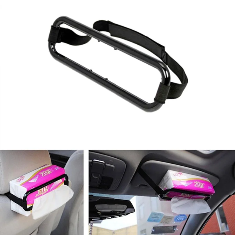 Car Styling Car Sun Visor Tissue Paper Box Holder for Cadillac ATS BLS CTS XT4 XT5 ATSL XTS STS SRX Escalade