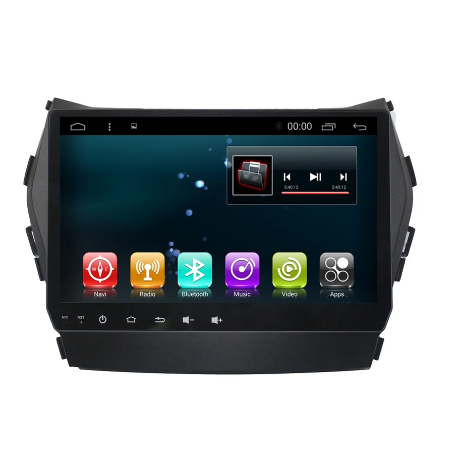 Best Asvegen For HYUNDAI Santa Fe IX45 Android 7.1 Quad Core 9 inch Car GPS Navigation System Wifi Bluetooth Radio Multimedia Player 15