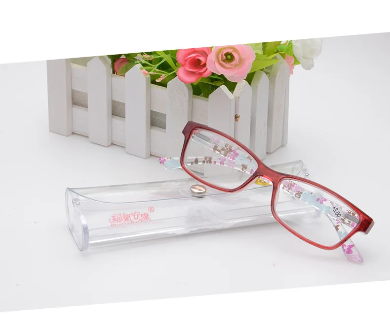 Специальная цена сверхлегкие очки для чтения женские персонализированные цветочные тип пластиковые рамки очки для чтения Lentes De Lectura Mujer