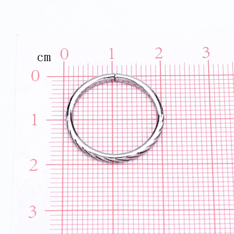 Женское кольцо с круглыми шариками Anillo R4 1 шт. простое металлическое неровными