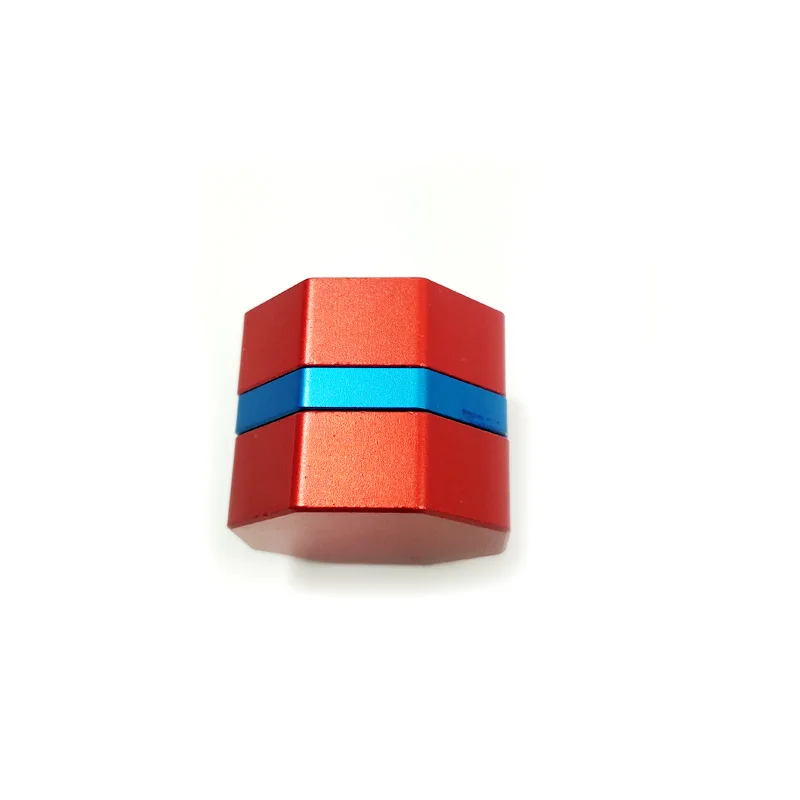 red with blue