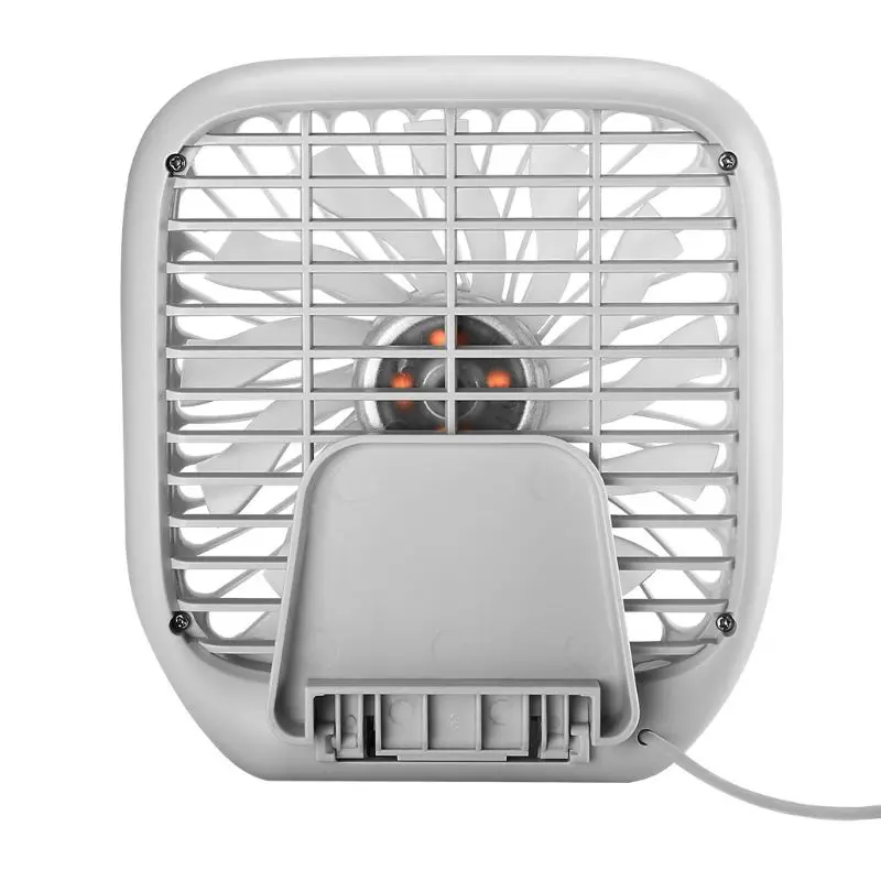 

Desk Mini USB Fan Ultra Silent Portable Cooling Fan Square Table Office Stand 13 Blades Wind Generator Electric Summer Fan