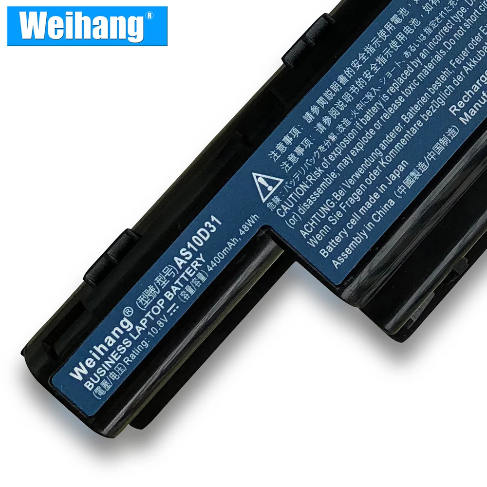 Корейский Аккумуляторный элемент weihang Батарея для acer Aspire V3 V3-471G V3-551G V3-571G E1-471 E1-531 E1-571 V3-771G E1 E1-421 E1-431 серии