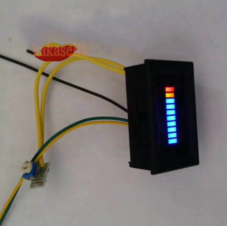 Unversal мотоциклетный автомобильный масляный измеритель масштаба светодиодный индикатор уровня топлива для модификации
