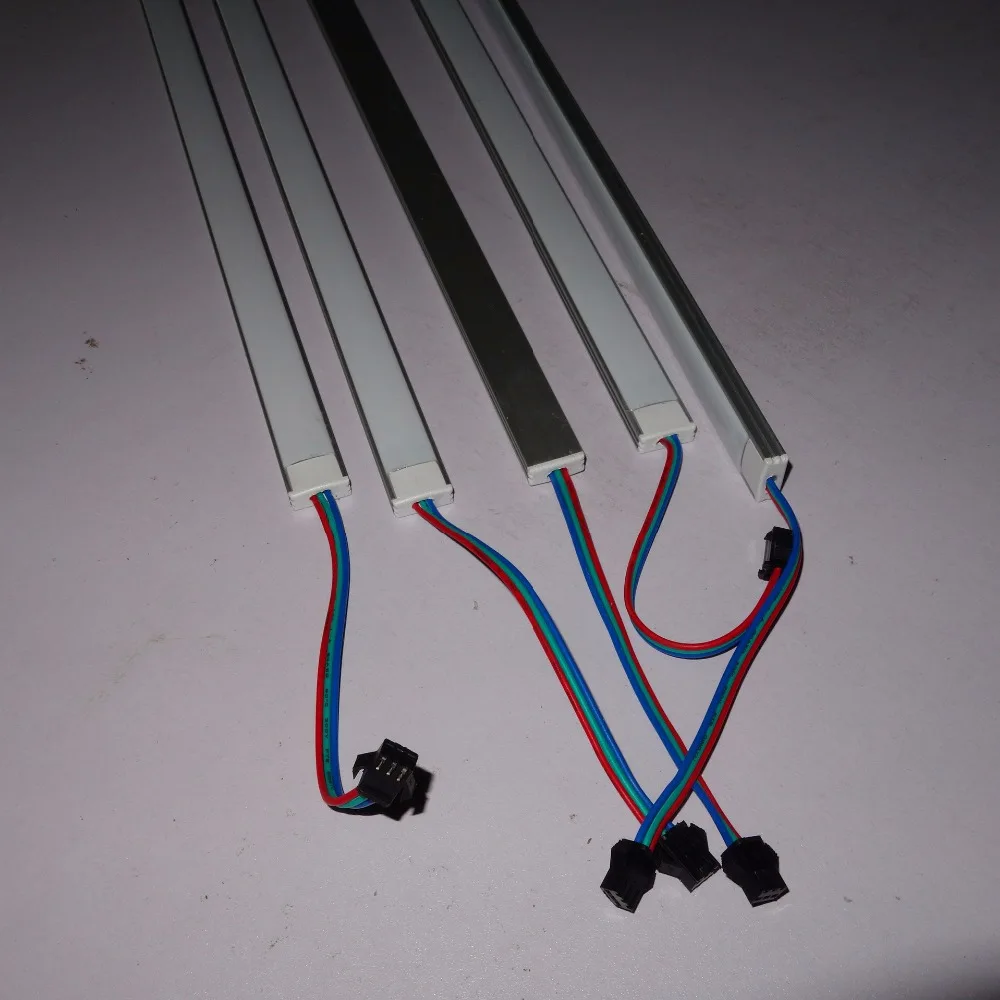 Адресуемый rgb полный цвет 1 м DC5V WS2812B LED жесткий бар 32 пикс./м с milky cover|Светодиодные