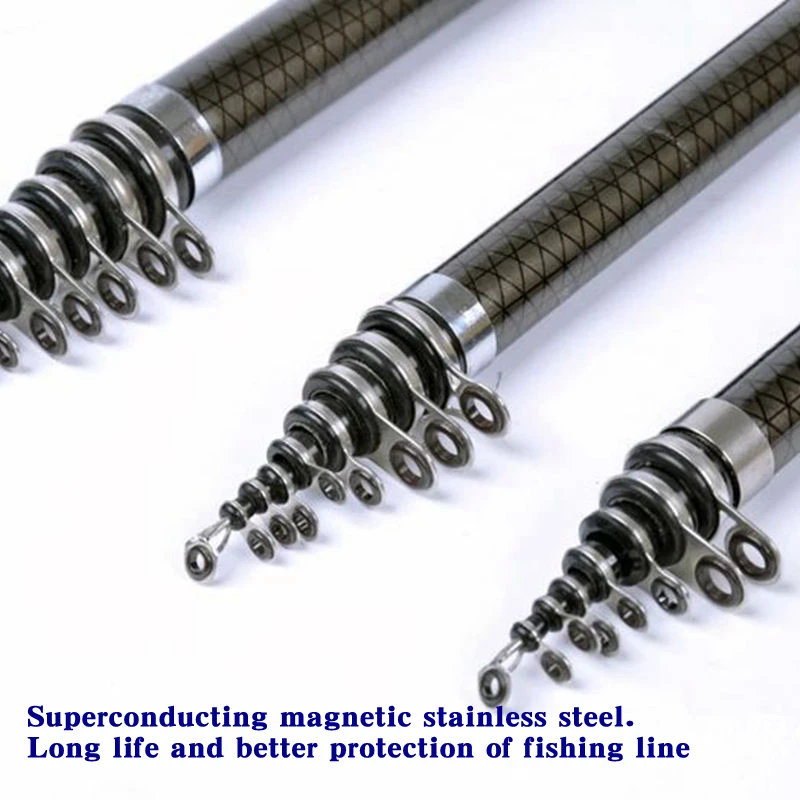 2.7m 3.6M 4.5M 5.4M 3.0M 6.3M Spinning Fishing Rod M Power Telescopic Rock Fishing Rod Carp Feeder Rod Surf Spinning Rod Lure