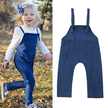 От 2 до 6 лет, летние детские джинсы для маленьких девочек, джинсовые комбинезоны