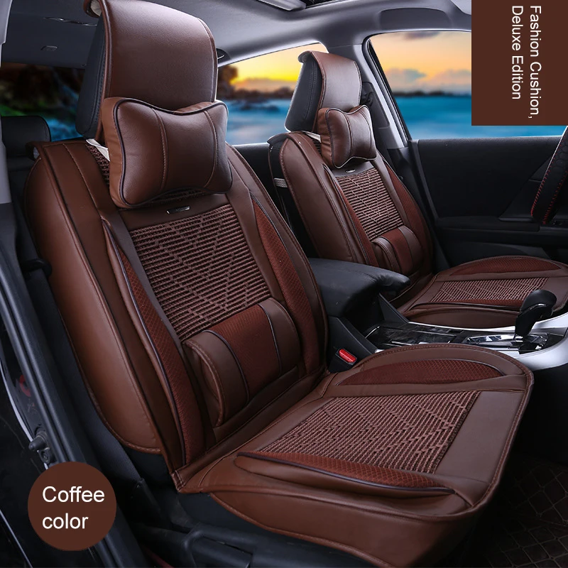 News 2017 for The Car Universal Car Seat Cover with Pillows Lumbar Supports Covers for Car