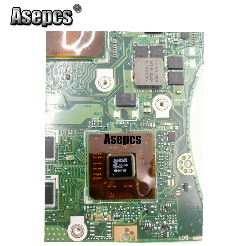 Asepcs X455YI MAIN_BD._ 4G/A6 7310 материнская плата с процессором для ноутбука For Asus X455Y X455DG X455D