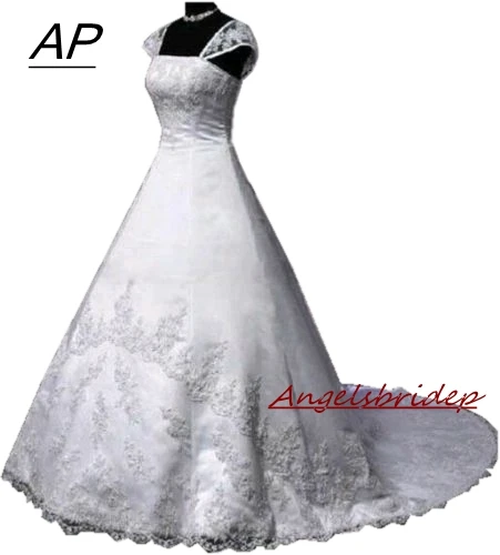 ANGELSBRIDEP романтичное свадебное платье трапециевидной формы 2021 Robe De Mariage