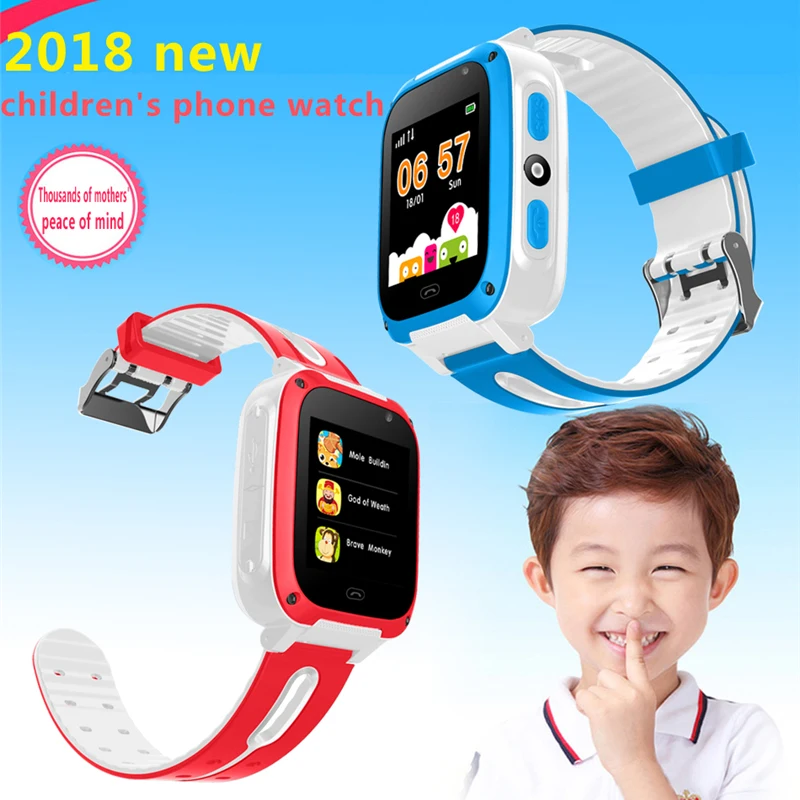 

New Listing Kids Smart Watches Children Caring for Children LBS Locator Baby Watch SOS Call Support SIM Card Camera Watch Men