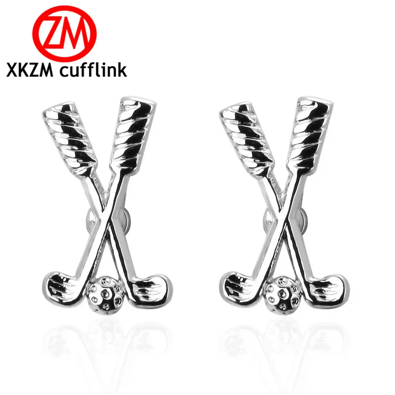 

Luxury Men Silvery Golf Cufflinks High Quality Lawyer Groom Wedding Cufflinks For Mens Shirt Cuff Links French Jewelry