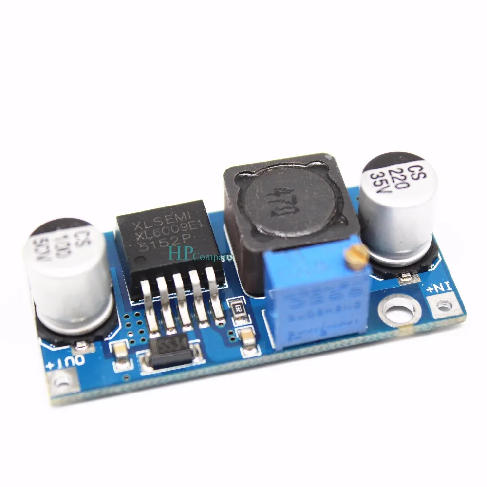 

XL6009 DC-DC Booster module Power supply module output is adjustable Super LM2577 step-up module