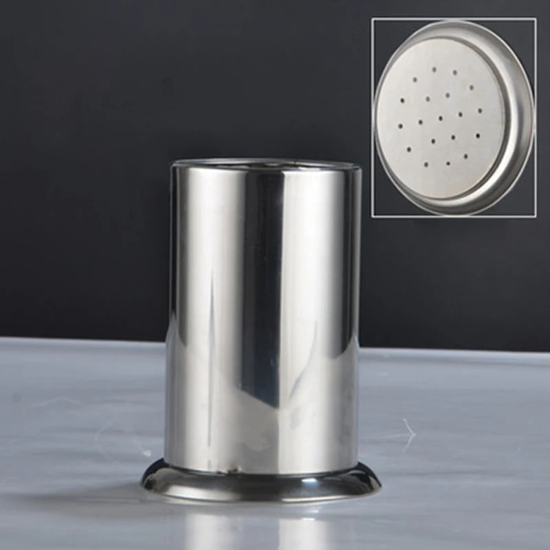 

Kitchen Dish Rack Stainless Holder Utensil Drainer Chopstick Drying Storage Case