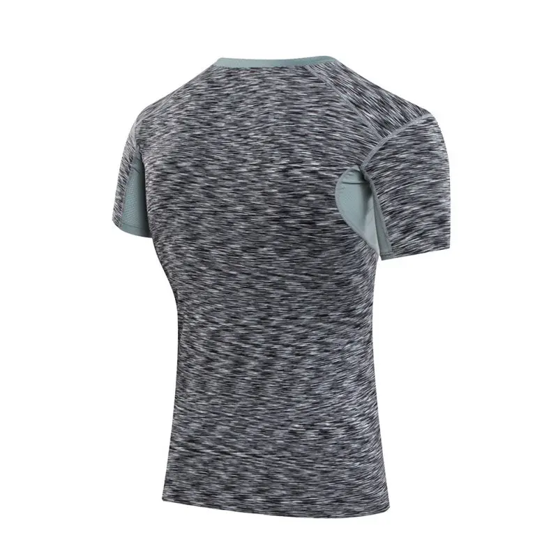 Мужская быстросохнущая тонкая спортивная футболка для фитнеса бега зала топы для фитнеса и футболки S M L XL XXL