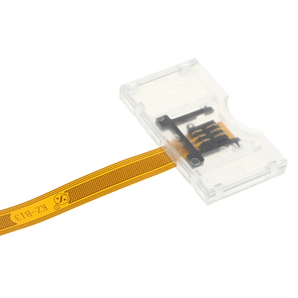 premium quality electronic SIM Mobile Phone Signal Extension Cable Card Opener Card Reader FPC Copper Wire Sim Adapter 16x5.8cm