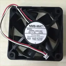 NEW NMB-MAT Minebea 2406RL-04W-S59 6CM 6015 12V 0.24A Projector 3PIN cooling fan