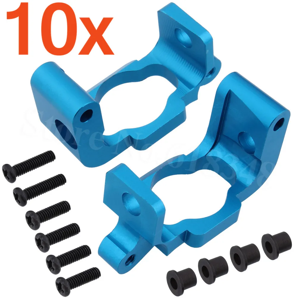 10 пар передних втулок из алюминиевого сплава C для 1/16 Huanqi HQ 731 732 733 Buggy Monster Truck Rally RC