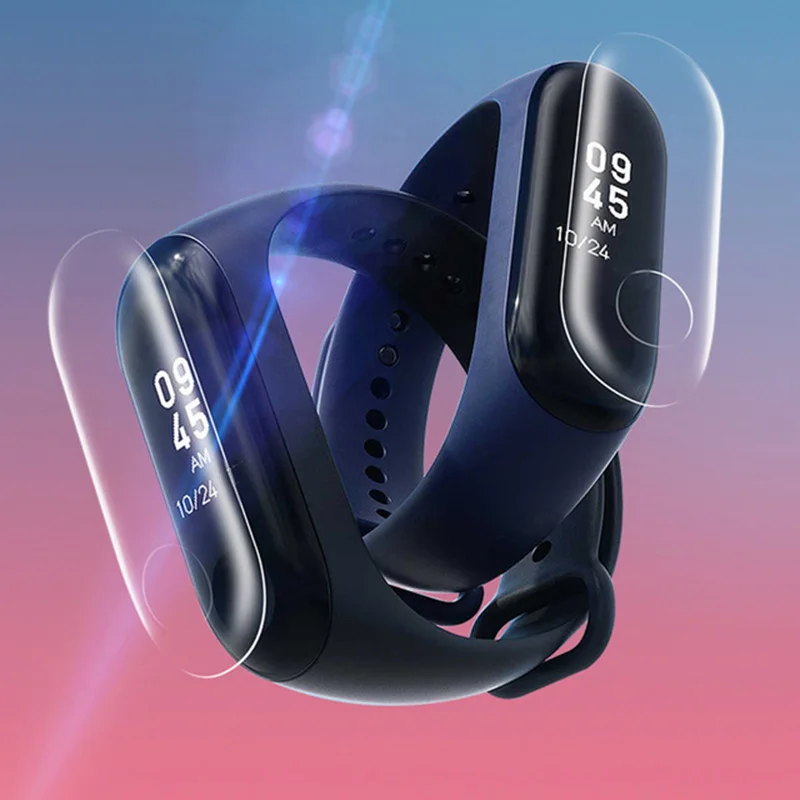Защита экрана для Mi Band 3 пленка Xiao band Smart браслет ультратонкая Mid Band3