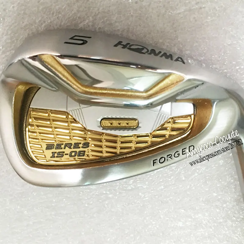 Новые клюшки для гольфа HONMA S-06 3 звезды утюги для гольфа 5-11Sw HONMA S-06 клюшки Графит или Stee Гольф Вал R или S Flex Бесплатная доставка