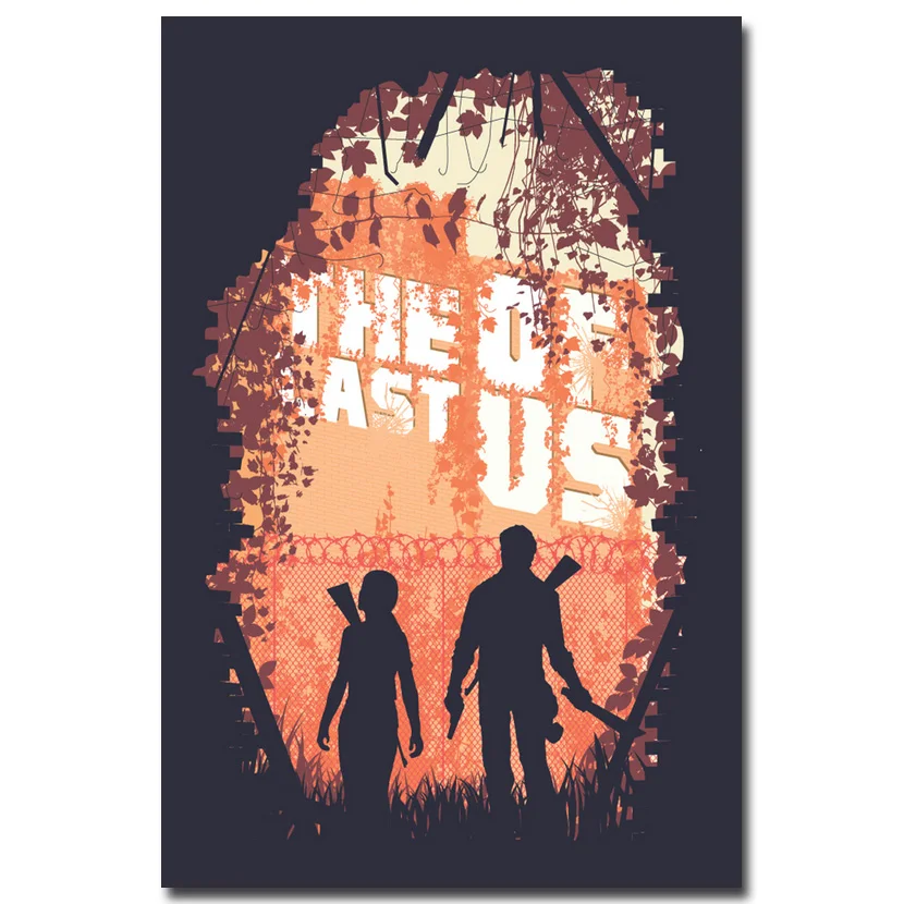 

The Last of Us Silk Fabric Wall Poster Print Zombie Survival Horror Action TV Game Pitcures 12x18 20x30 24x36 inches 008