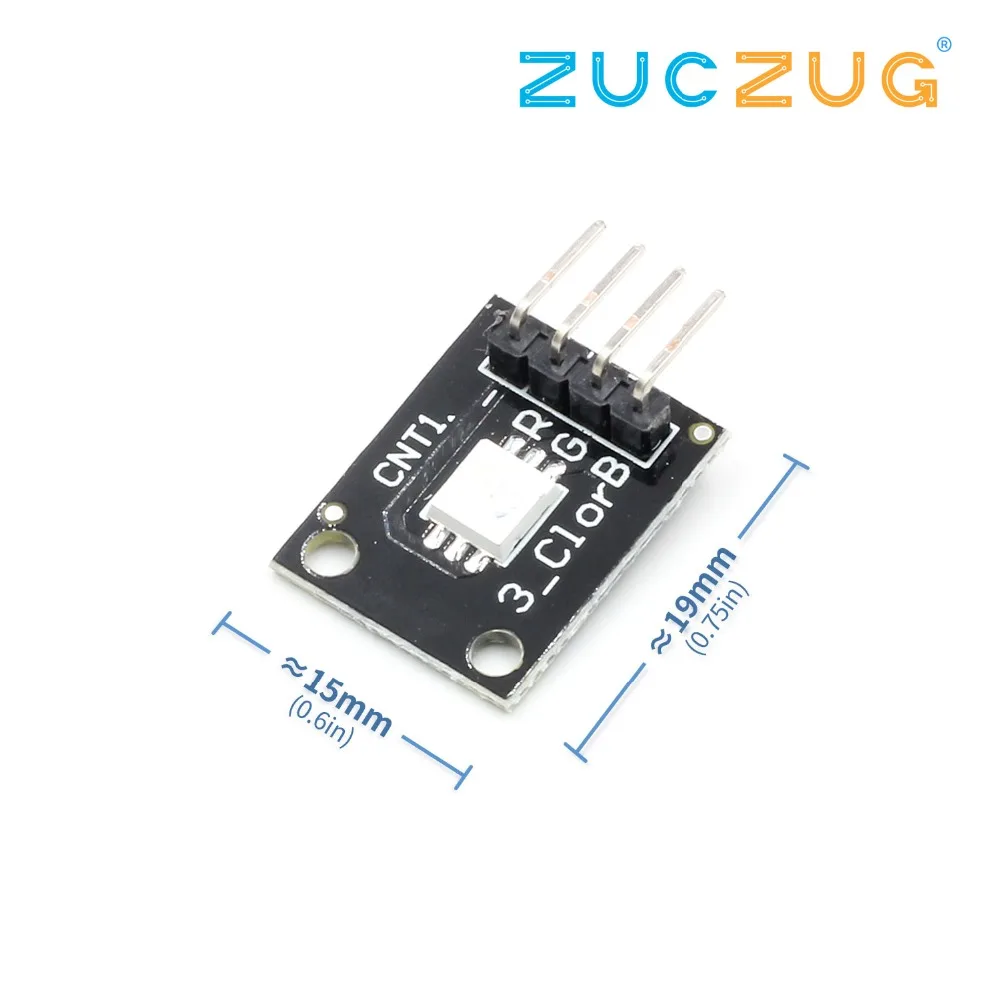 

KY-009 5050 Pwm RGB SMD LED Module 3 Color Light MCU Raspberry CF