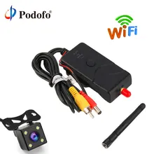 Podofo 903 W 2.4G 30fps Em Tempo Real de Vídeo WI-FI Transmissor Para FPV Fotografia Aérea Câmera de Segurança Do Carro AV/DC/Interface aérea