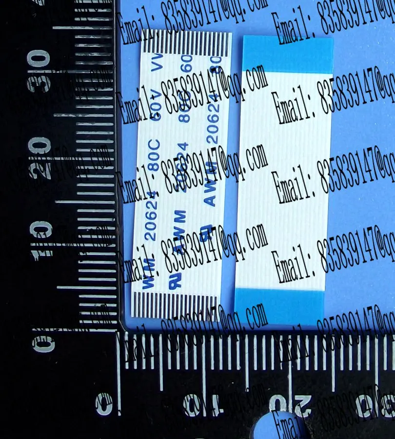 

Flexible Flat Cable FFC 0.5pitch-20pin-34mm coplanar A-type ROHS for TTL LCD DVD Computer