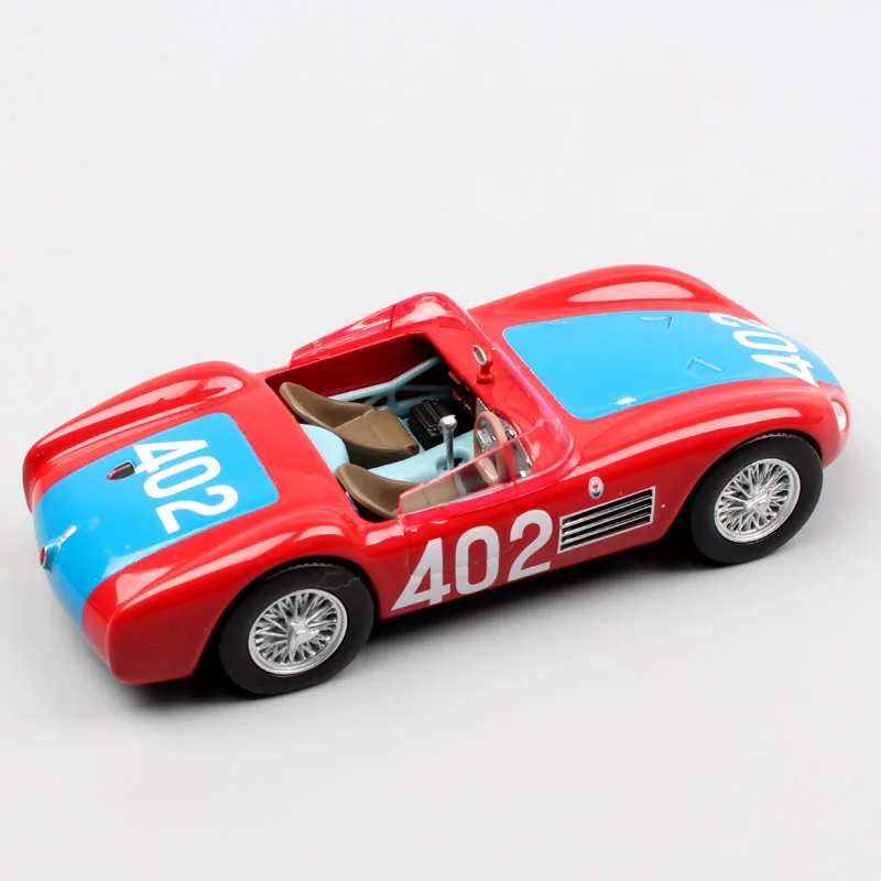 Детский 1:43 Масштаб LEO № 402 Tipo 53 150S Mille Miglia 1957 Michel спортивный старый металлический автомобиль литье металла Гоночная машина модель игрушки