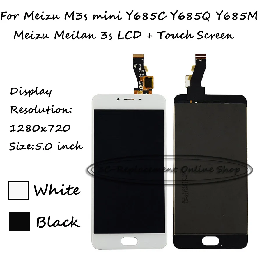 imágenes para 100% prueba de negro/blanco para meizu m3s mini y685c y685q y685m y685h/meizu meilan 3 s lcd display + touch screen digitalizador asamblea imágenes para 100% prueba de negro/blanco para meizu m3s mini y685c y685q y685m y685h/meizu meilan 3 s lcd display + touch screen digitalizador asamblea
