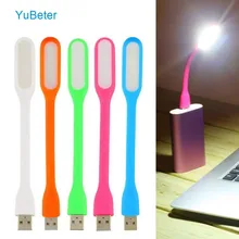 YuBeter мини-usb, лампа гибкий USB LED свет настольной лампы гаджеты Портативный USB Ручной фонарь для внешний аккумулятор для компьютера ноутбука Тетрадь