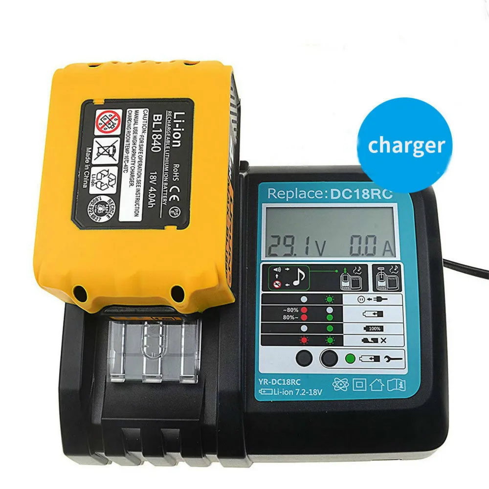 

USB interface power current display with screen 18V battery for Makita charger