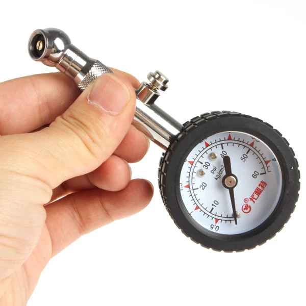 

UNIT YD-6025 Accurate Automobile Car Tire Air Pressure Gauge Teseter 0-60PSI Dial Meter For Vehicle