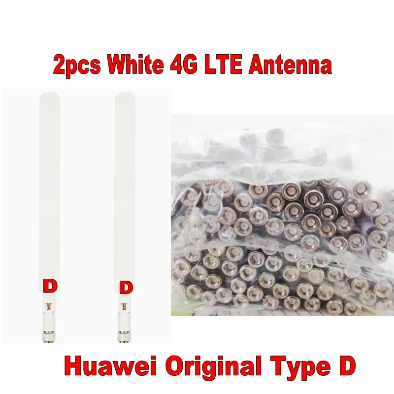 1000 пар HUAWEI Оригинал 4G LTE внешняя 2x антенна для B593 B890 B880 B525 SMA d типа белый доставка