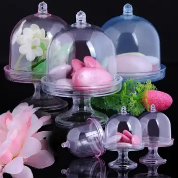 

60Pcs Candy Box Weeding Favor Chocolate Container Storage Min Cake Stand Gift Party Supplies